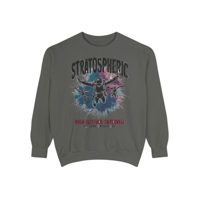 Sky Diver Unisex Garment-Dyed Sweatshirt
