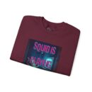 Squid is playing a game Unisex Heavy Blend™ Crewneck Sweatshirt