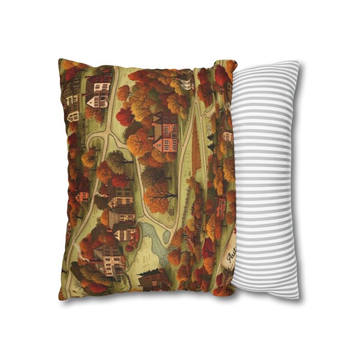 Map of Memories II Spun Polyester Square Pillowcase - Image 8