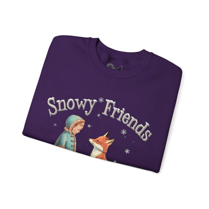 Snowy Friends Unisex Heavy Blend™ Crewneck Sweatshirt - Image 47