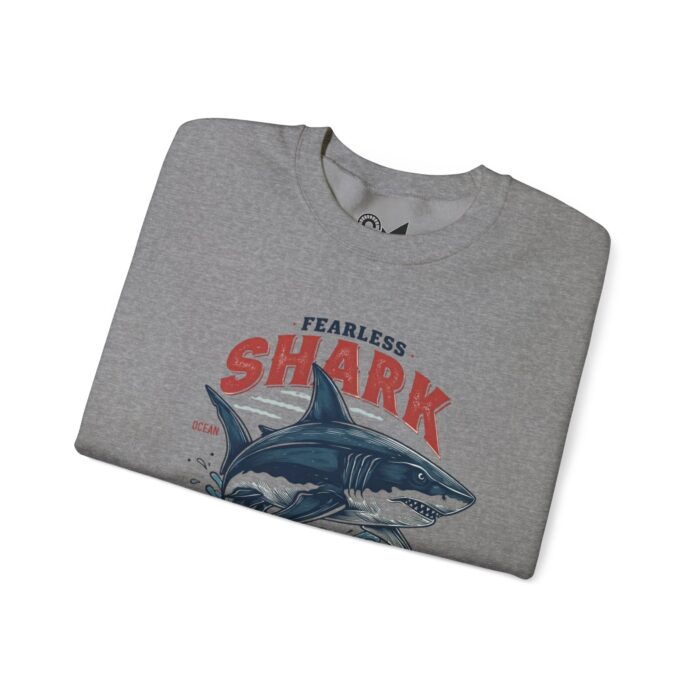 Fearless shark Unisex Heavy Blend™ Crewneck Sweatshirt - Image 19