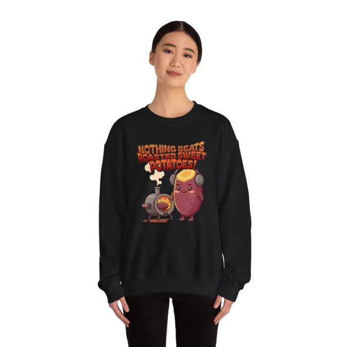 Nothing beats roasted sweet potatoes Unisex Heavy Blend™ Crewneck Sweatshirt - Image 4