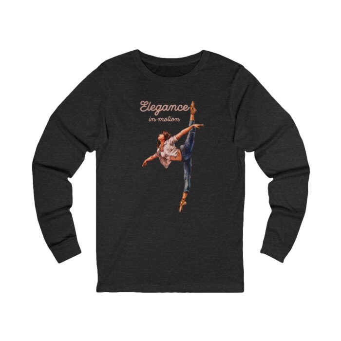Elegance in motion Unisex Jersey Long Sleeve Tee - Image 11