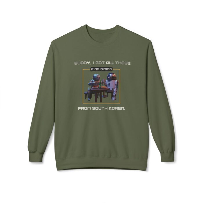 Got these from South Korea After a Hustle Unisex Midweight Softstyle Fleece Crewneck Sweatshirt - Image 9
