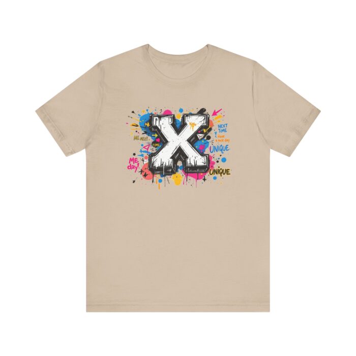 Street Art Inspired Unisex Tee - "Be Unique" Graphic Shirt - Image 9
