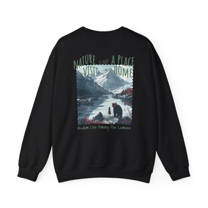 Nature is home Unisex Heavy Blend™ Crewneck Sweatshirt - Image 2