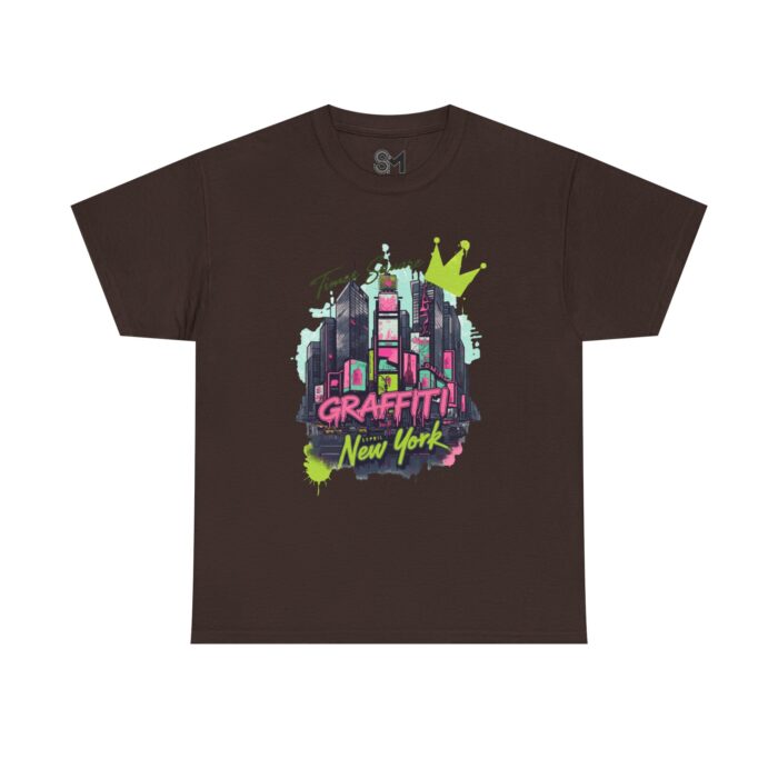 Graffiti New York Unisex Heavy Cotton Tee - Image 9