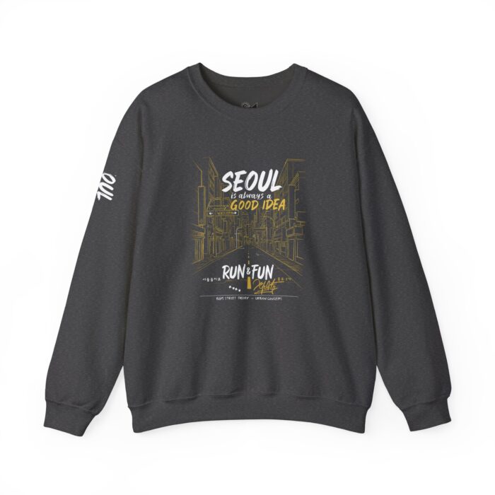 Seoul Good Idea Unisex Crewneck Sweatshirt - Perfect for Travel Enthusiasts - Image 5