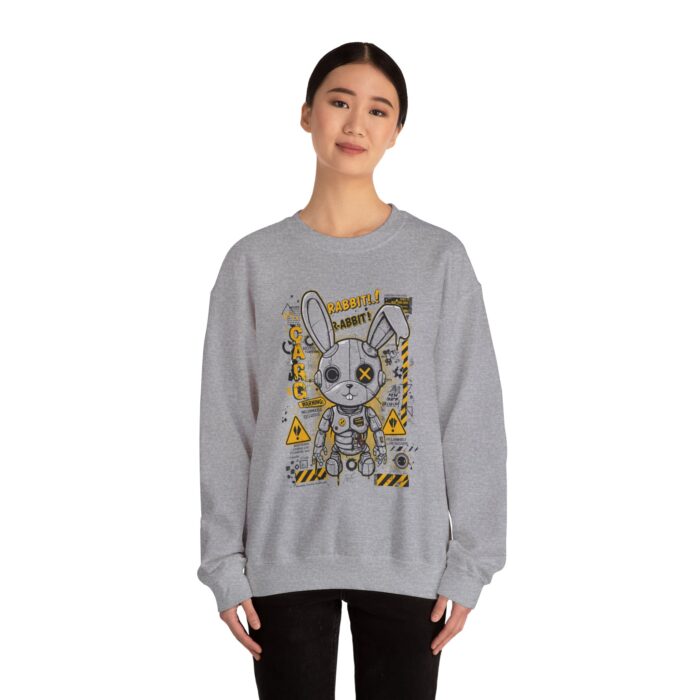 Rabbit Unisex Heavy Blend™ Crewneck Sweatshirt - Image 8