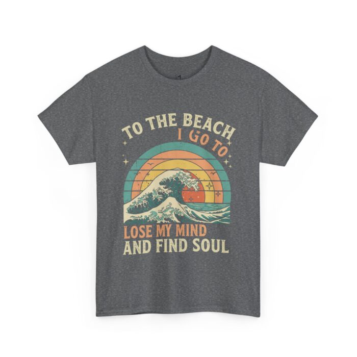 To the beach Unisex Heavy Cotton Tee - Image 11