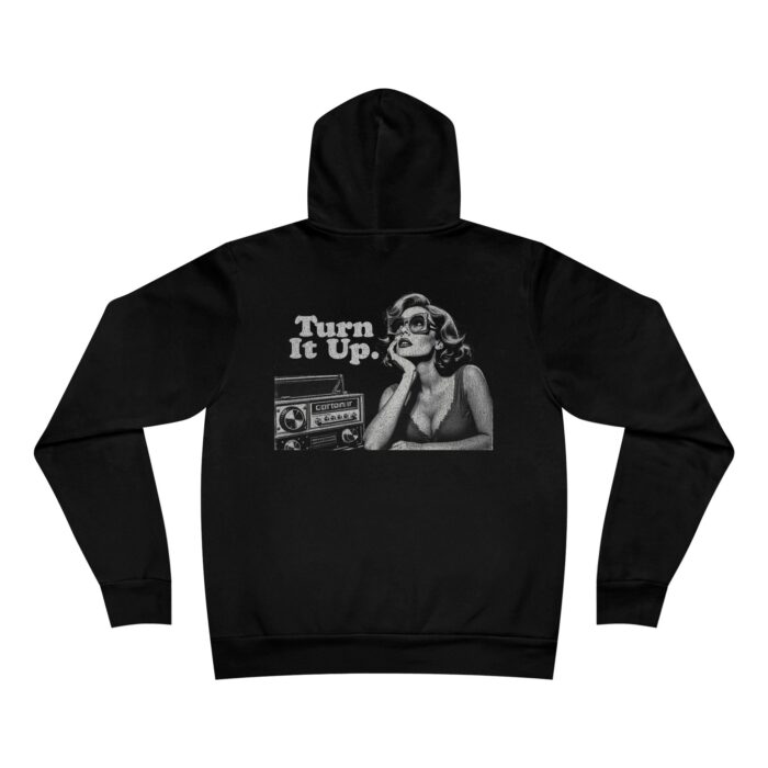 Turn it up Unisex Sponge Fleece Pullover Hoodie - Image 2