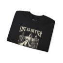 Life is better Unisex Heavy Blend™ Crewneck Sweatshirt