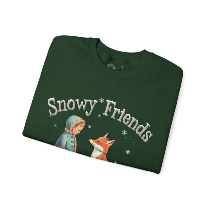 Snowy Friends Unisex Heavy Blend™ Crewneck Sweatshirt - Image 19