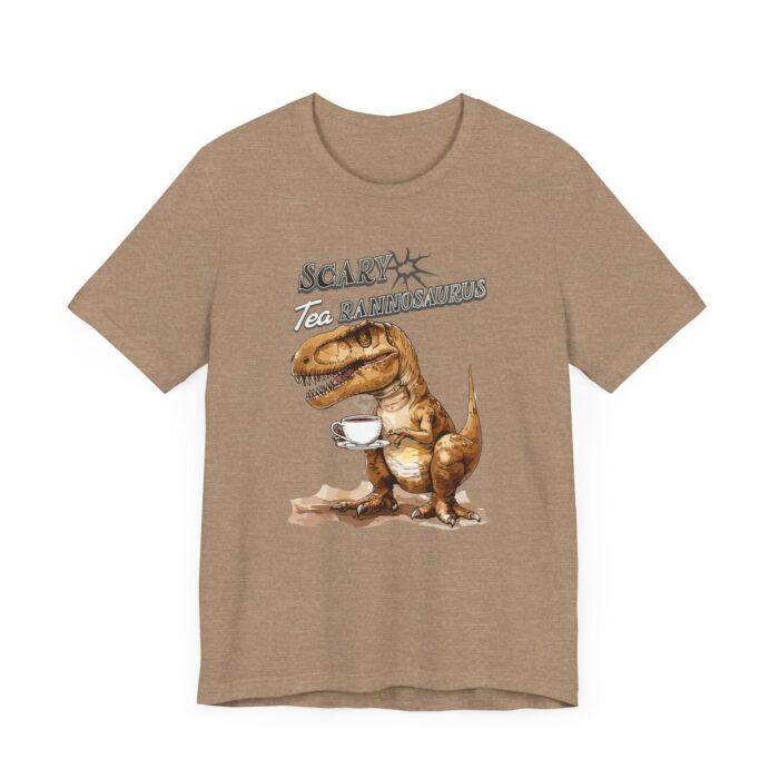 Scary Tea Rannosaurus Unisex Jersey Short Sleeve Tee - Image 11