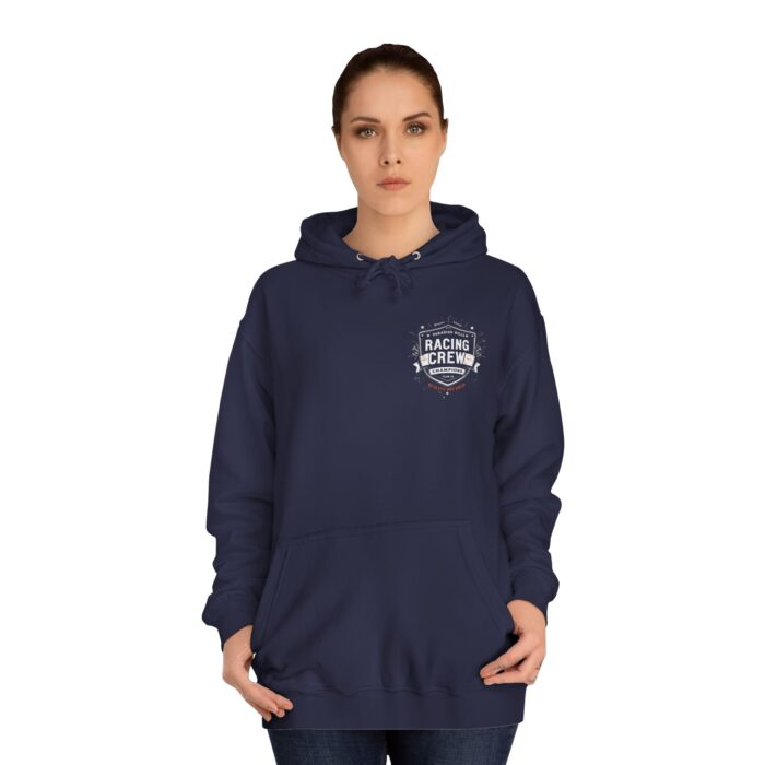 Racing crew Unisex College Hoodie - Image 12