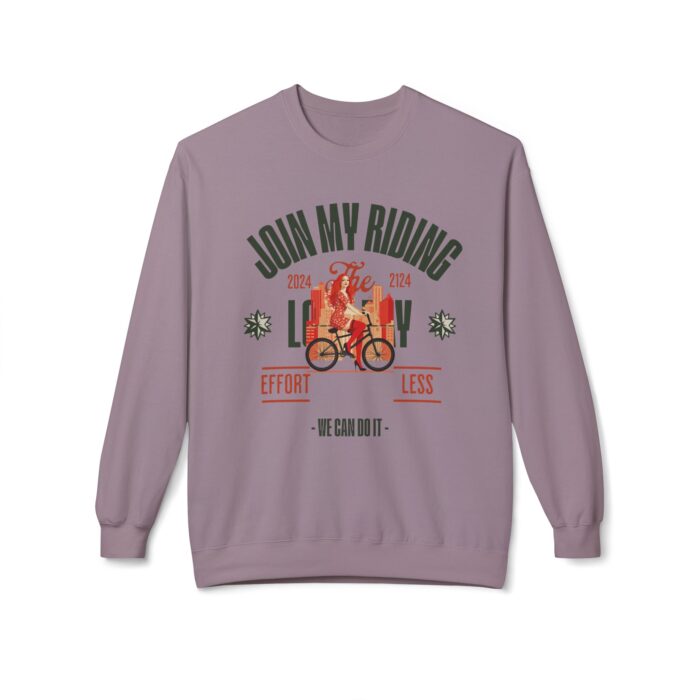 Join My Riding Unisex Midweight Softstyle Fleece Crewneck Sweatshirt - Image 33