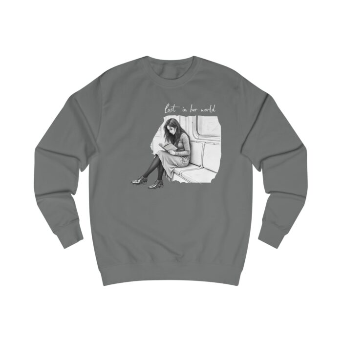 Lost in her world Unisex Sweatshirt - Image 7
