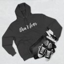 Ride with wave Three-Panel Fleece Hoodie