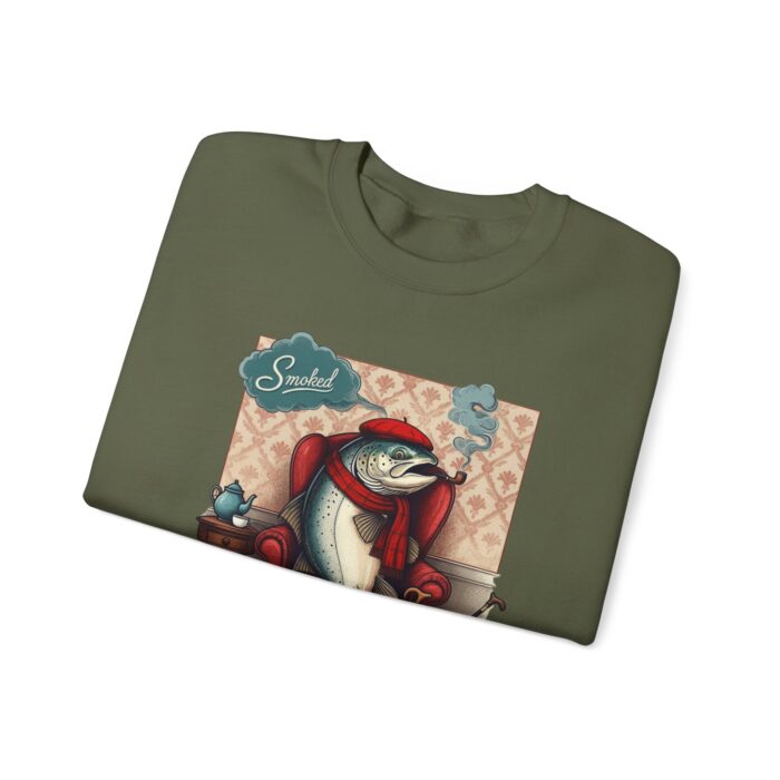 Scottish Salmon Unisex Heavy Blend™ Crewneck Sweatshirt - Image 27