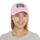 Elegantly wasted Hat with Leather Patch (Rectangle)