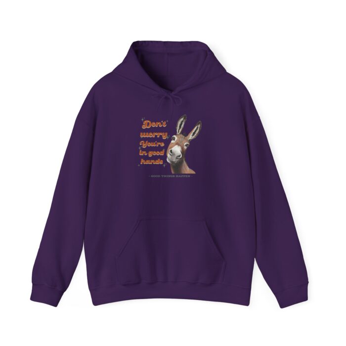 Don't worry you're in good hands Unisex Heavy Blend™ Hooded Sweatshirt - Image 37