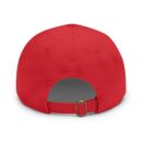 Where Mountains Meet Your Spirit Dad Hat with Leather Patch (Round)