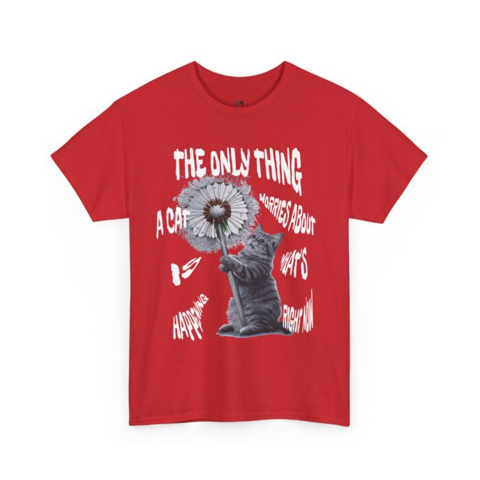 Cat worries Unisex Heavy Cotton Tee - Image 31