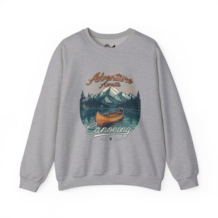 Canoeing Unisex Heavy Blend™ Crewneck Sweatshirt - Image 9