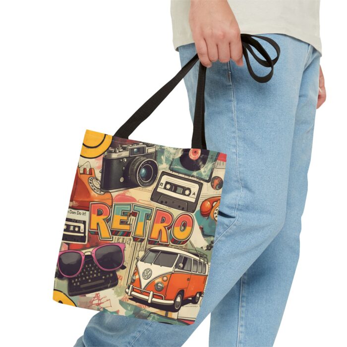 Retro Tote Bag (AOP) - Image 3