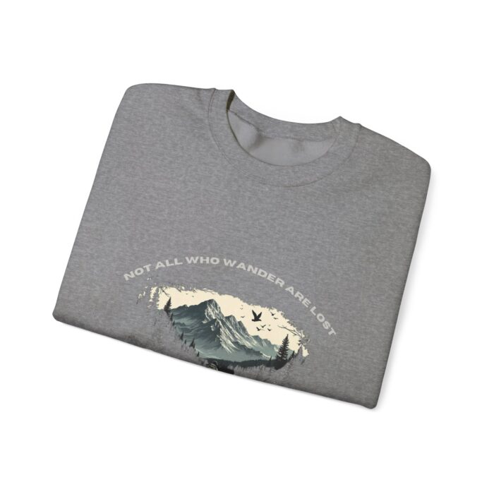 Not All Who Wander Are Lost Unisex Heavy Blend™ Crewneck Sweatshirt - Image 11