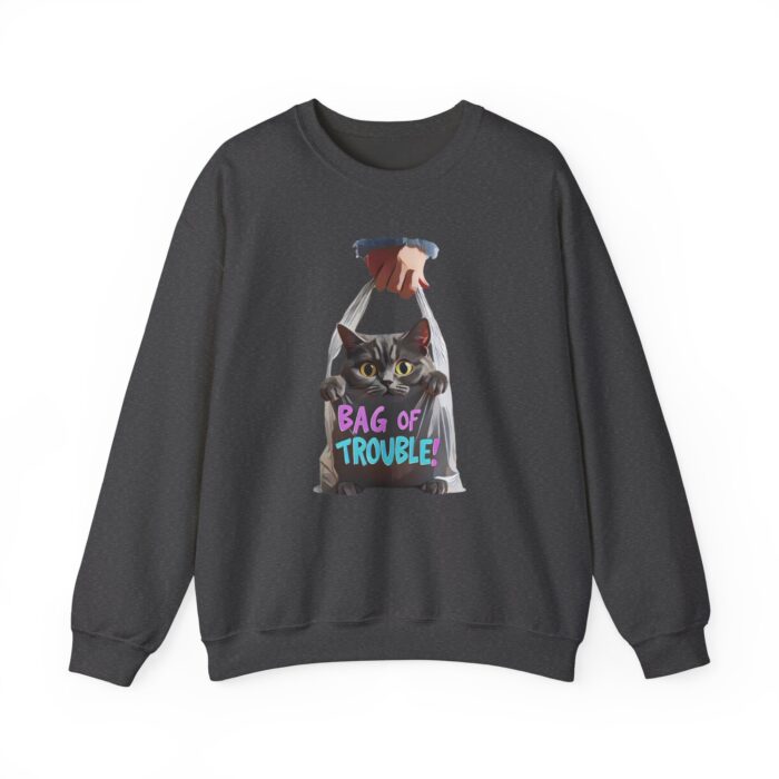 Bag of trouble Unisex Heavy Blend™ Crewneck Sweatshirt - Image 21