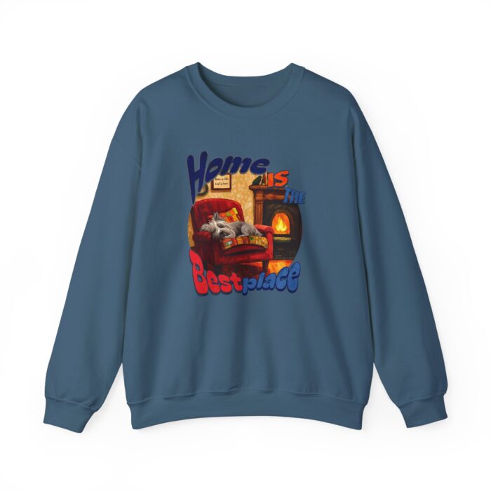 Home is the best place Unisex Heavy Blend™ Crewneck Sweatshirt - Image 25