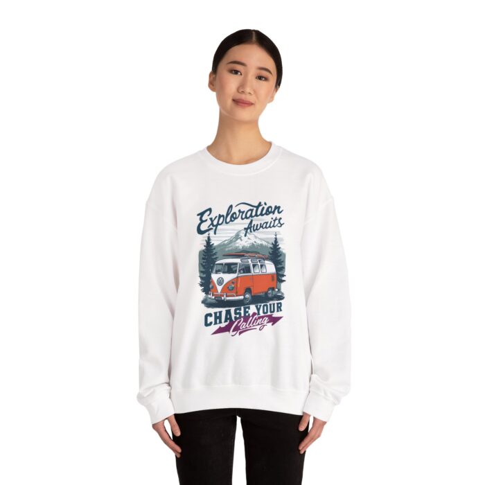 Exploration Awaits Unisex Heavy Blend™ Crewneck Sweatshirt - Image 4