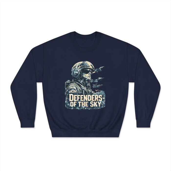 Defenders of the Sky Unisex DryBlend® Crewneck Sweatshirt - Image 5