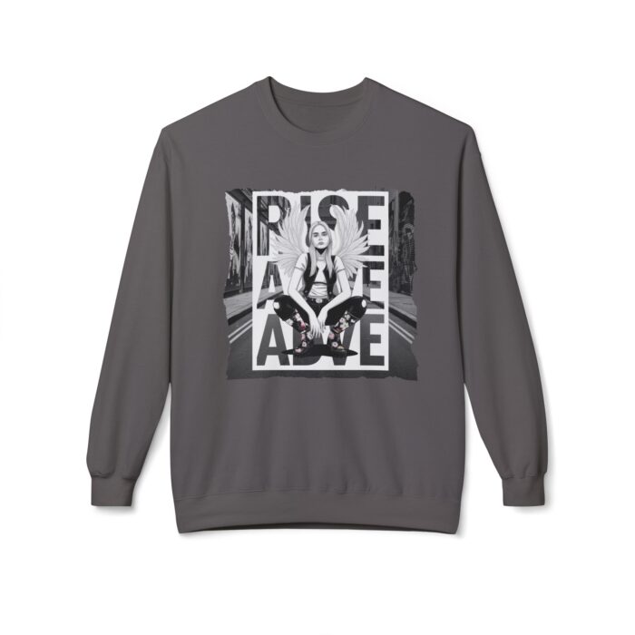 Rise Above Unisex Midweight Softstyle Fleece Crewneck Sweatshirt - Image 13