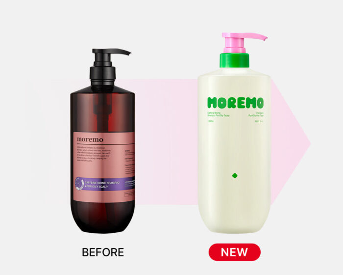 moremo Caffeine Biome Hair Loss Relief Shampoo For Oily Scalp 1000ml - Image 2