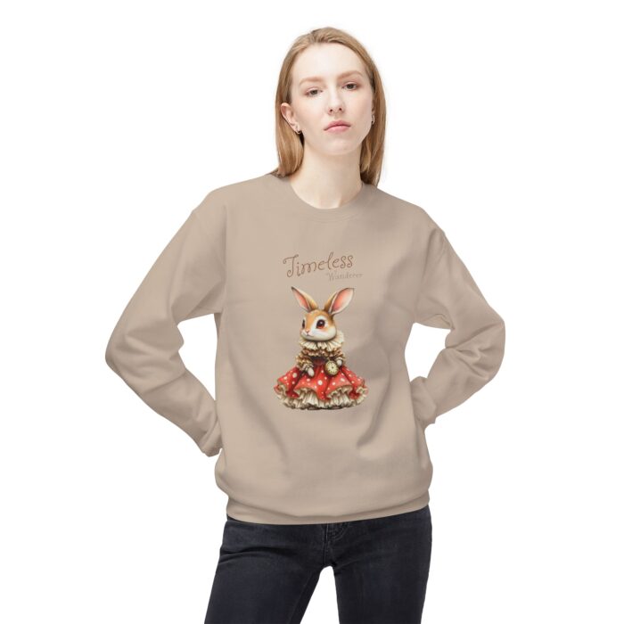 Timeless Wanderer Unisex Midweight Softstyle Fleece Crewneck Sweatshirt - Image 7