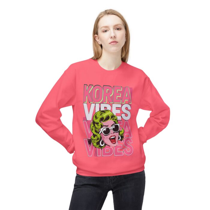 Korea Vibes Unisex Midweight Softstyle Fleece Crewneck Sweatshirt - Image 19
