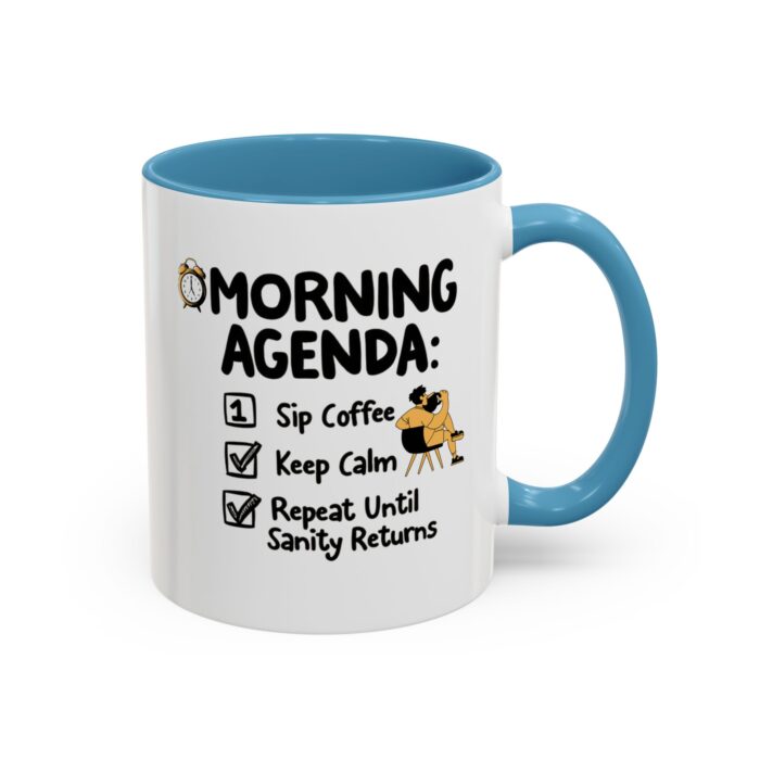 Morning Agenda Accent Coffee Mug (11, 15oz) - Image 34