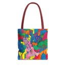The hillside village in Korea Tote Bag (AOP)