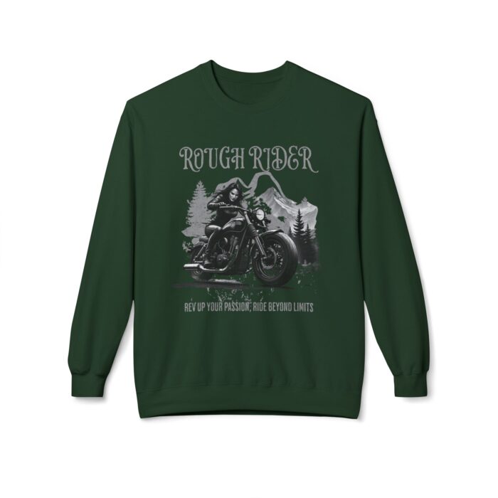 Rough rider Unisex Midweight Softstyle Fleece Crewneck Sweatshirt - Image 9
