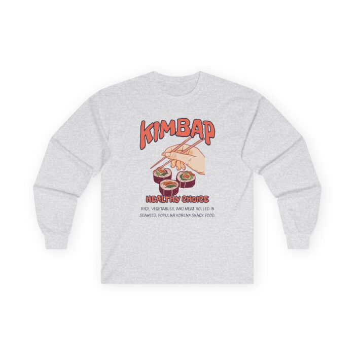 Kimbap Unisex Ultra Cotton Long Sleeve Tee - Image 4