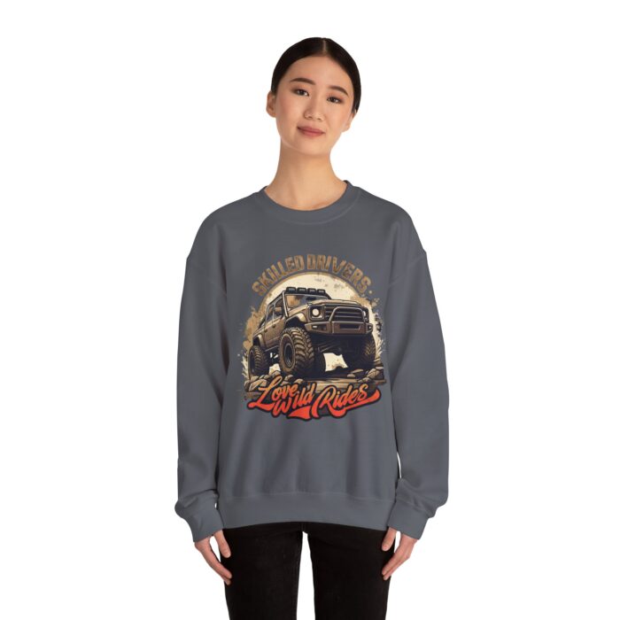 Skilled driver Unisex Heavy Blend™ Crewneck Sweatshirt - Image 36