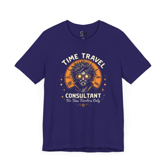 TIME TRAVEL CONSULTANT Unisex Jersey Short Sleeve Tee - Image 27