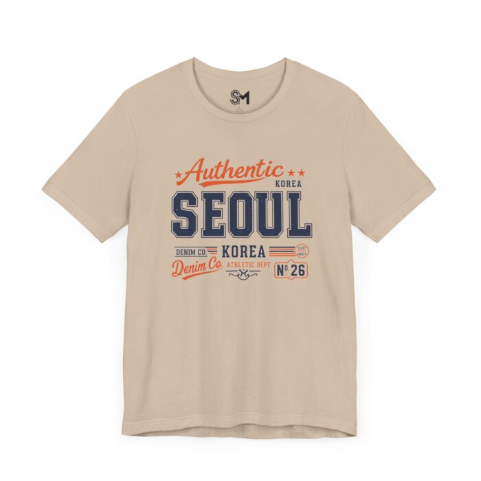 SEOUL KOREA Athletic Dept. Unisex Jersey Short Sleeve Tee - Image 23