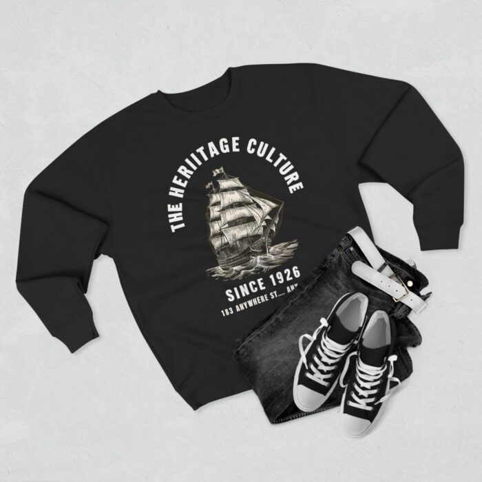 The heritage Culture Unisex Crewneck Sweatshirt - Image 7
