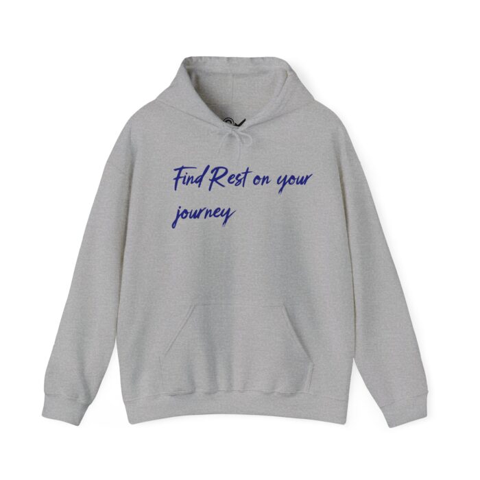Find Rest on the Journey Unisex Heavy Blend™ Hooded Sweatshirt - Image 13
