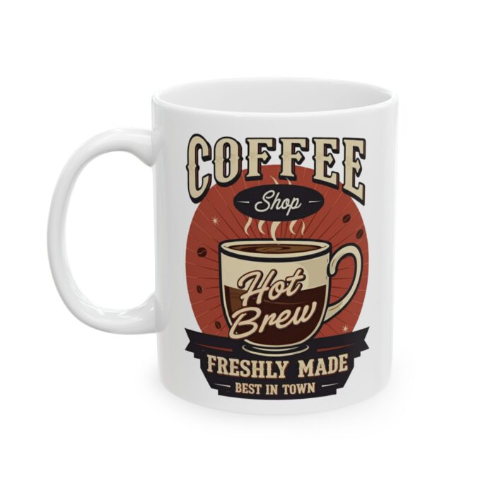Coffee Shop Ceramic Mug, (11oz, 15oz) - Image 4