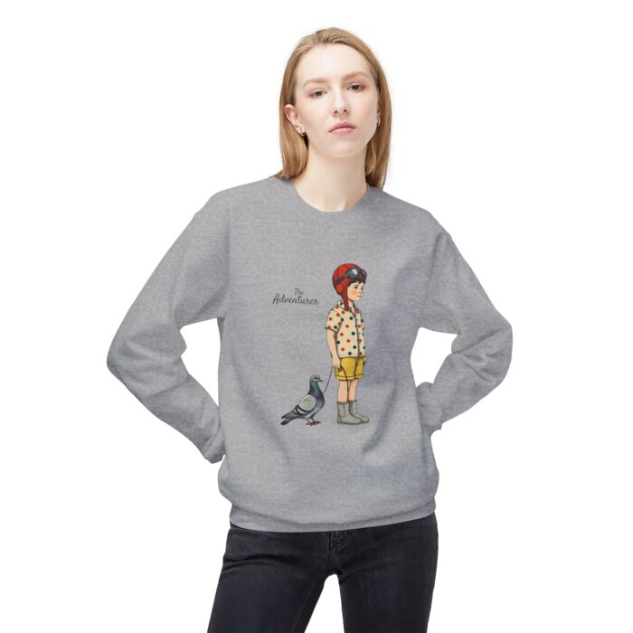 The adventurer Unisex Midweight Softstyle Fleece Crewneck Sweatshirt - Image 7