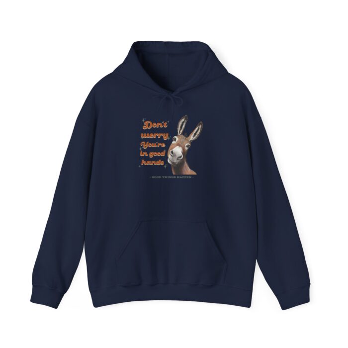 Don't worry you're in good hands Unisex Heavy Blend™ Hooded Sweatshirt - Image 33